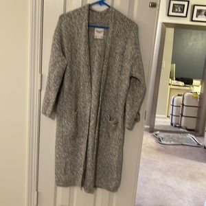 Abercrombie and Finch long cardigan. Excellent condition. New without tags.